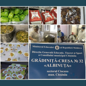 Instituția de Educație Timpurie nr.32 este aprovizionata cu o varietate de produse alimentare de calitate foarte buna!